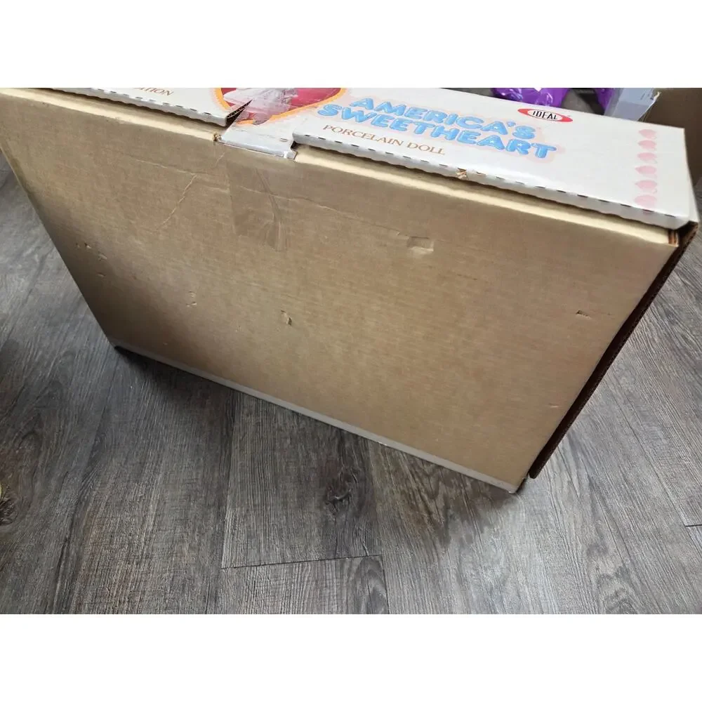 Ideal 1982 Shirley Temple Americas Sweetheart Porcelain Doll Original Box 17